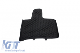 Floor Mats Rubber Mats Audi Q7 4L (2006-2015) 5/7 suitable for SEATs Black-image-5996255
