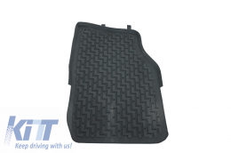Floor Mats Rubber Mats Audi Q7 4L (2006-2015) 5/7 suitable for SEATs Grey-image-5996630