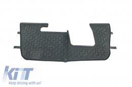 Floor Mats Rubber Mats Audi Q7 4L (2006-2015) 5/7 suitable for SEATs Grey-image-5996632