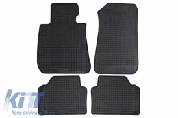 image-3-Floor Mats Rubber Mats suitable for BMW 3 Series E90/E91 (2004-2011) Black