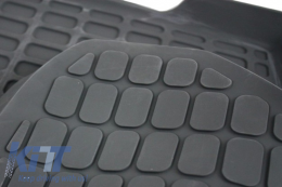 Floor Mats Rubber Mats suitable for BMW X6 E71 (2008-2014) Anthracite Grey-image-5996266