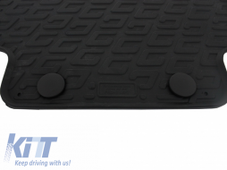 Floor Mats Rubber Mats suitable for MERCEDES Benz A-Class W169 (2004-2009) Black-image-5996476