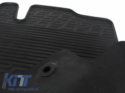 Floor Mats Rubber Mats suitable for MERCEDES Benz A-Class W169 (2004-2009) Black-image-5996477