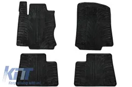 image-21-Floor Mats Rubber Mats suitable for MERCEDES Benz ML W166 (2011-up) Black