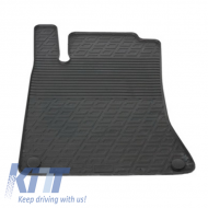 Floor Mats Rubber Mats suitable for MERCEDES Benz A-Class W176 (2012-up) Black-image-5996815