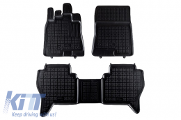Floor Mats Rubber suitable for MITSUBISHI Pajero 2006+ - 202308