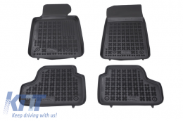 Floor mats suitable for BMW 3 E93 Cabrio (2007-2014) Black - 200706