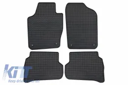 image-29-Floor rubber mat graphite suitable for VW Polo (6R) 06/2009-09/2017, Cross Polo 2010-09/2017
