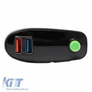 FM Transmitter suitable for Allison ALS-A812 12 Volt Black 1 Pc-image-6310682
