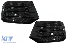 image-17-Fog Lamp Covers Side Grilles suitable for Audi Q3 8U Facelift (2014-2017) RS Design Piano Black