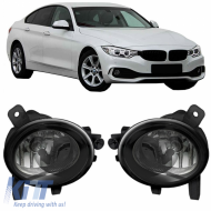 Fog Lamps suitable for BMW 1 F20, F21, 2 F45, F46, 3 F30, F31, F34 (GT), 4 F32, F33, F35, F36 Smoke 2 pc