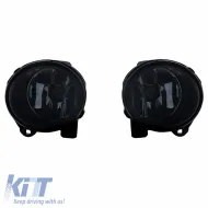 Fog Lamps suitable for BMW 2 F22 F23 13+ / 3 E92 E93 05-08 / 5 F07 GT, F10 F11 09+ for M-Tech Bumpers Smoke 2 pc-image-6305816