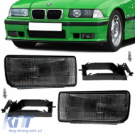 Fog Lamps suitable for BMW 3 E36 90-98 Smoke 