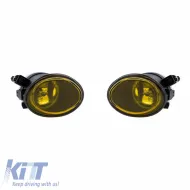 Fog Lamps suitable for BMW E46 98-05 M-Tech / M3 & E39 95-03 M-Tech / M5 Yellow 2 Pcs-image-6298529