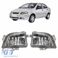 Fog Lamps suitable for Chevrolet Aveo 05-08 3/5 Doors Hatchback 2 Pcs-image-6298747