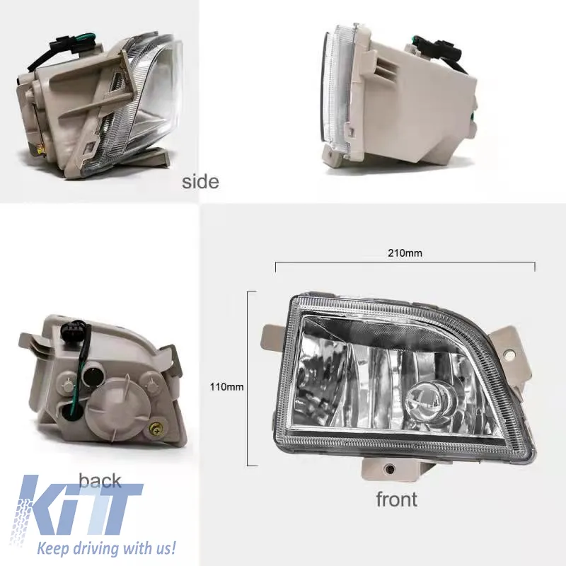 Fog Lamps suitable for Chevrolet Aveo 05-08 3/5 Doors Hatchback 2 Pcs