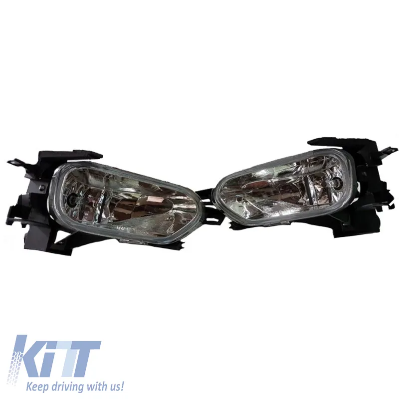 Fog Lamps suitable for Honda CR-V 02-04 White Oval ΗD-010L1 2 Pcs