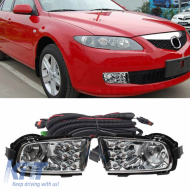 Fog Lamps suitable for Mazda 6 06-08 With Led ΜΖ-155L 2 Pcs