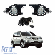 Fog Lamps suitable for Nissan X-Trail 03-07 / Micra 02-17 / Qashqai 07-13 2 Pcs
