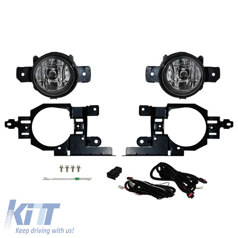 Fog Lamps suitable for Nissan X-Trail 03-07 / Micra 02-17 / Qashqai 07-13 2 Pcs