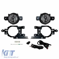 Fog Lamps suitable for Nissan X-Trail 03-07 / Micra 02-17 / Qashqai 07-13 2 Pcs-image-6298671
