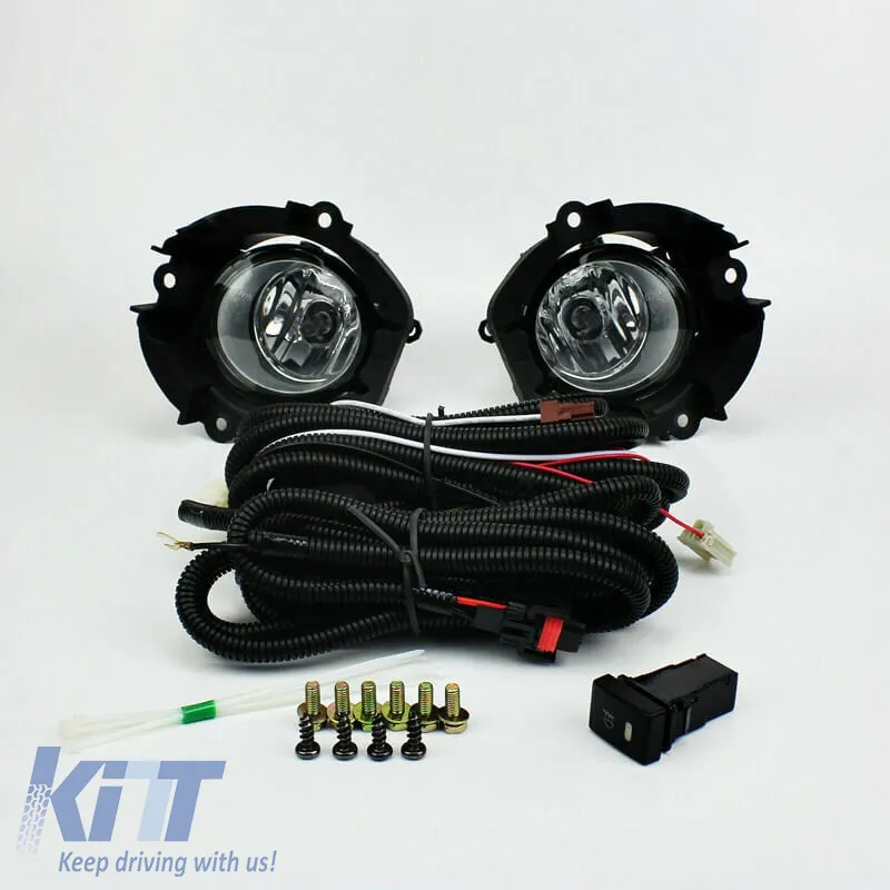 Fog Lamps suitable for Toyota Rav 4 05-12 / Yaris 05-11 / Auris 06-12 / ΙQ 09-16 / Avensis 03-12 / Peugeot 106 92-95 / 107 12-14 2 Pcs