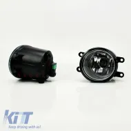 Fog Lamps suitable for Toyota Rav 4 05-12 / Yaris 05-11 / Auris 06-12 / ΙQ 09-16 / Avensis 03-12 / Peugeot 106 92-95 / 107 12-14 2 Pcs-image-6298689