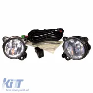Fog Lamps suitable for VW Polo 05-09 / Cross Polo 05-09 / Transporter T5 03-10 / Crafter 06-17 / Skoda Fabia 99-10 / Roomster 06-10 2 Pcs-image-6298795