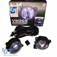 Fog Lamps suitable for VW Polo 05-09 / Cross Polo 05-09 / Transporter T5 03-10 / Crafter 06-17 / Skoda Fabia 99-10 / Roomster 06-10 2 Pcs-image-6298796
