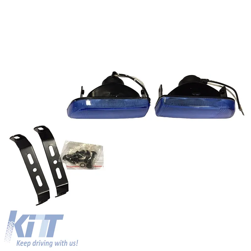 Fog Lamps Universal 13x7x5.5mm Blue LΑ-166 2 Pcs