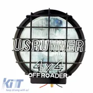 Fog Lamps Universal 4x4 Off Roader With Black Net LA-800 White 2 Pieces-image-6306900