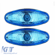 Fog Lamps Universal Oval ART-72004 Blue 2 Pieces