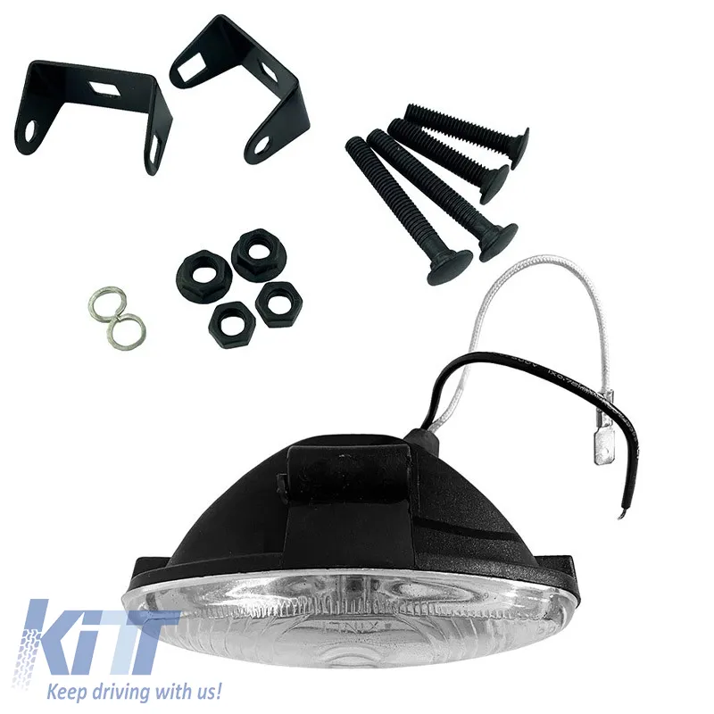 Fog Lamps Universal Oval ART-72004 White 2 Pieces