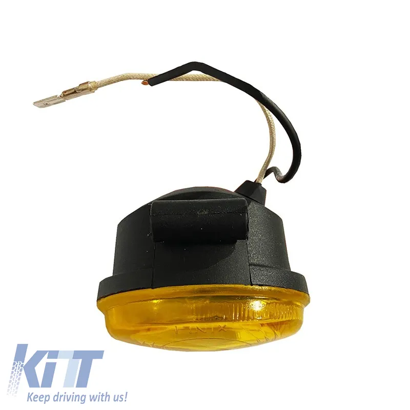 Fog Lamps Universal Oval ART-72005 Yellow 2 Pieces