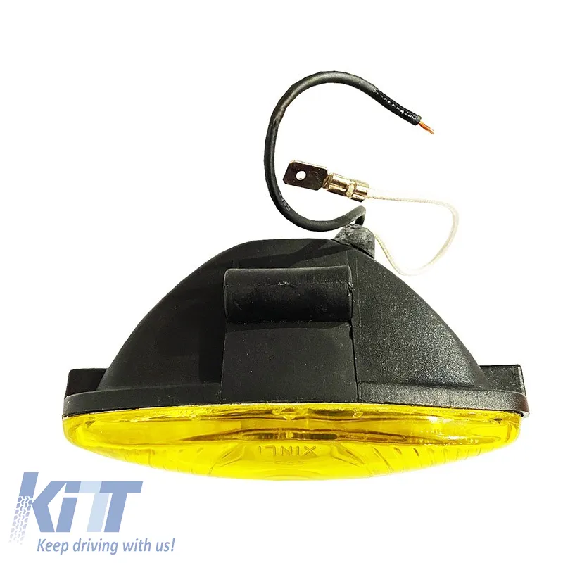 Fog Lamps Universal Oval Blue ART-72004 Yellow 2 Pieces