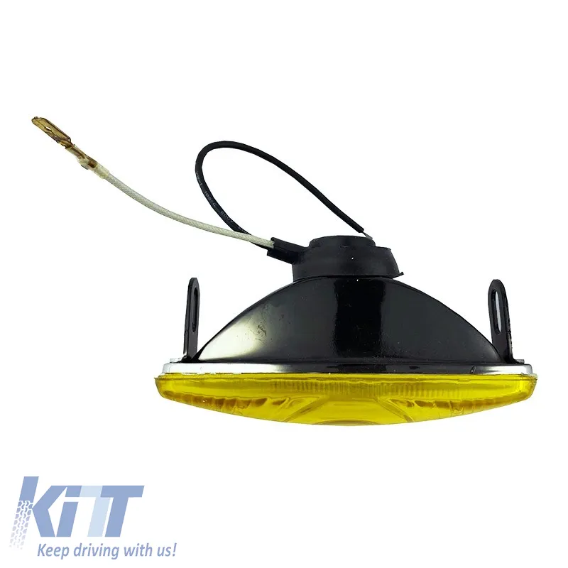 Fog Lamps Universal Oval YAL-68 Yellow 2 Pieces
