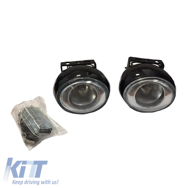 Fog Lamps Universal Projector Oval White YF-1058 2 Pcs