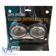 Fog Lamps Universal Projector Oval White YF-1058 2 Pcs-image-6298560