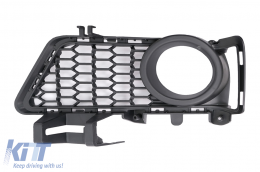 Fog Light Grille LEFT SIDE suitable for BMW 3 Series F30 F31 (2011-2019) only for M-Tech Bumper - SGBMF30MTLH