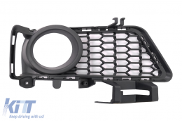 Fog Light Grille RIGHT SIDE suitable for BMW 3 Series F30 F31 (2011-2019) only for M-Tech Bumper - SGBMF30MTRH