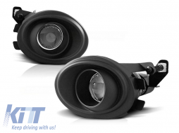 image-22-Fog light kit with lens type M technik/M3/M5 suitable for BMW Series 3 E46 1998-2005 sedan/coupe/wagon/BMW Series 5 E39 1995-2003 sedan/wagon black, left + right
