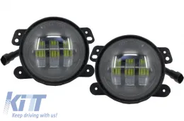 image-11-Fog Lights 4 Inch Full LED suitable for Jeep Wrangler JK TJ LJ (2007-2017)