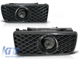 FOG LIGHTS BLACK fits BMW E36 - TTFLB6027880