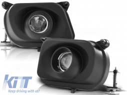 FOG LIGHTS BLACK fits MERCEDES W210 95-05.99 - TTFLM6027785