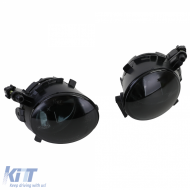 Fog lights black smoke for Seat Ibiza 6J 08-12 Leon 1P 09-12 Altea from 09-image-6209838