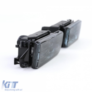 Fog lights black smoke ribbed suitable for BMW 3 Series E36 90-99 also M3-image-6210048