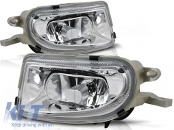 FOG LIGHTS CHROME fits MERCEDES W210/CLK/SLK - TTFLM6027579
