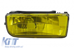Fog Lights Lamps suitable for BMW 3 Series E36 1991-1999 Glass Yellow Lens-image-6018819
