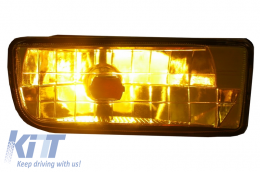 Fog Lights Lamps suitable for BMW 3 Series E36 1991-1999 Glass Yellow Lens-image-6018823