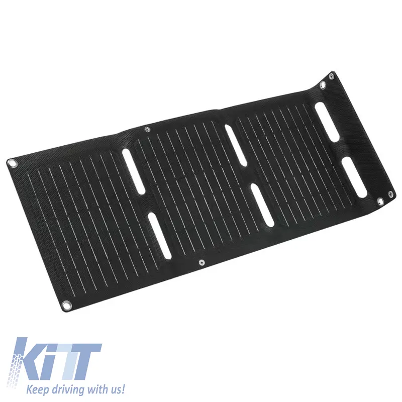 Foldable Solar Battery Charger suitable for Small Electrical Devices Osram 20 Watt 9 Volt 2.2A Amper OFSP20